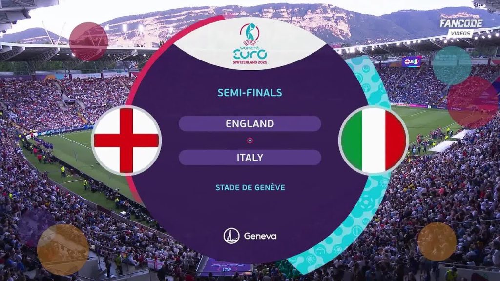 England vs Italy: UEFA Women's Euro 2025
